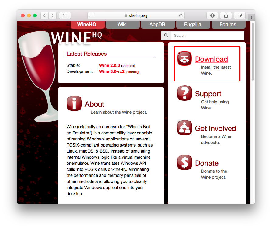 Wine 2.0 Mac Download